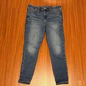 American Eagle Outfitters Dark Blue Skinny Jeans
